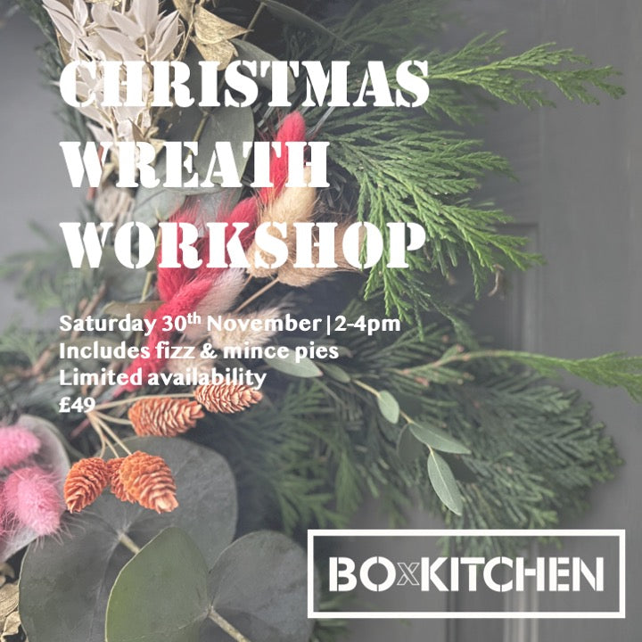 CHRISTMAS WREATH WORKSHOP