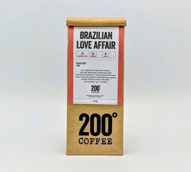 200 Degrees Whole Bean Coffee - 250g