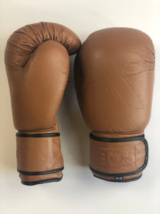 PRE-ORDER Brown Leather Boxing Gloves